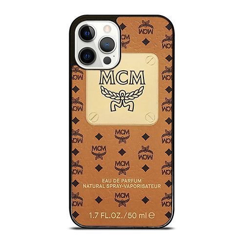 MCM WORLDWIDE PARFUM LOGO iPhone 12 Pro Case