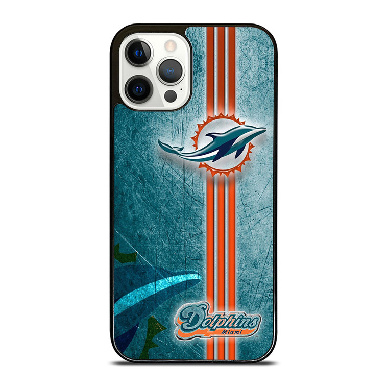 MIAMI DOLPHINS TEAM LOGO iPhone 12 Pro Case