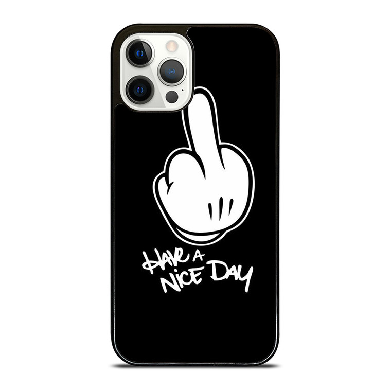 MICKEY MOUSE MIDDLE FINGER DISNEY iPhone 12 Pro Case