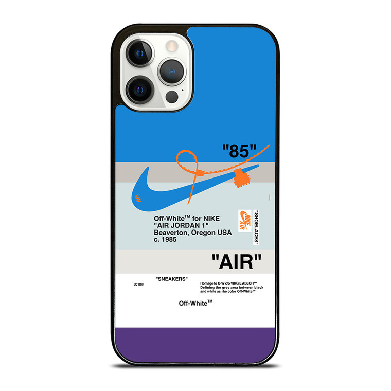 NIKE AIR JORDAN OFF WHITE iPhone 12 Pro Case