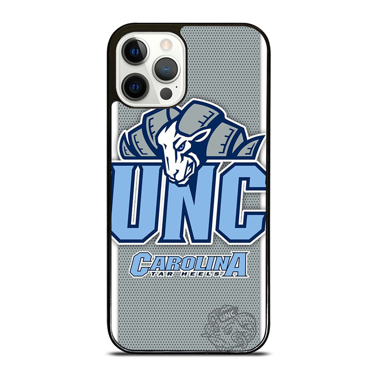 NORTH CAROLINA TAR HEELS UNIVERSITY FOOTBALL LOGO iPhone 12 Pro Case