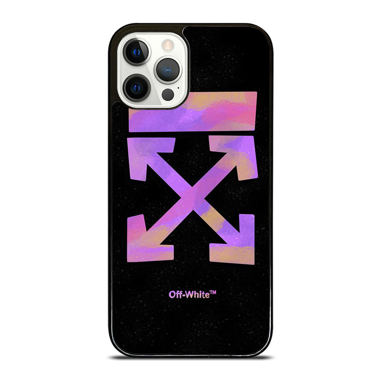 OFF WHITE PURPLE SPRAY iPhone 12 Pro Case