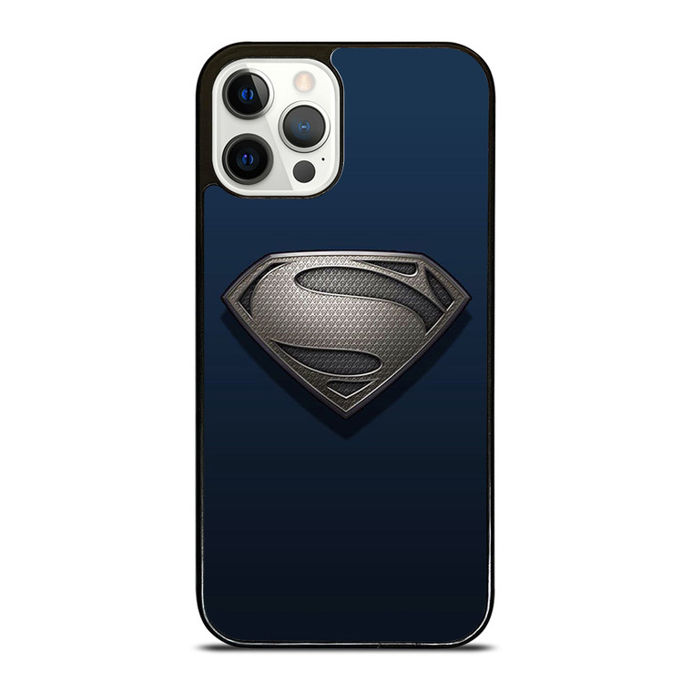 SUPERMAN NEW LOGO GREY iPhone 12 Pro Case