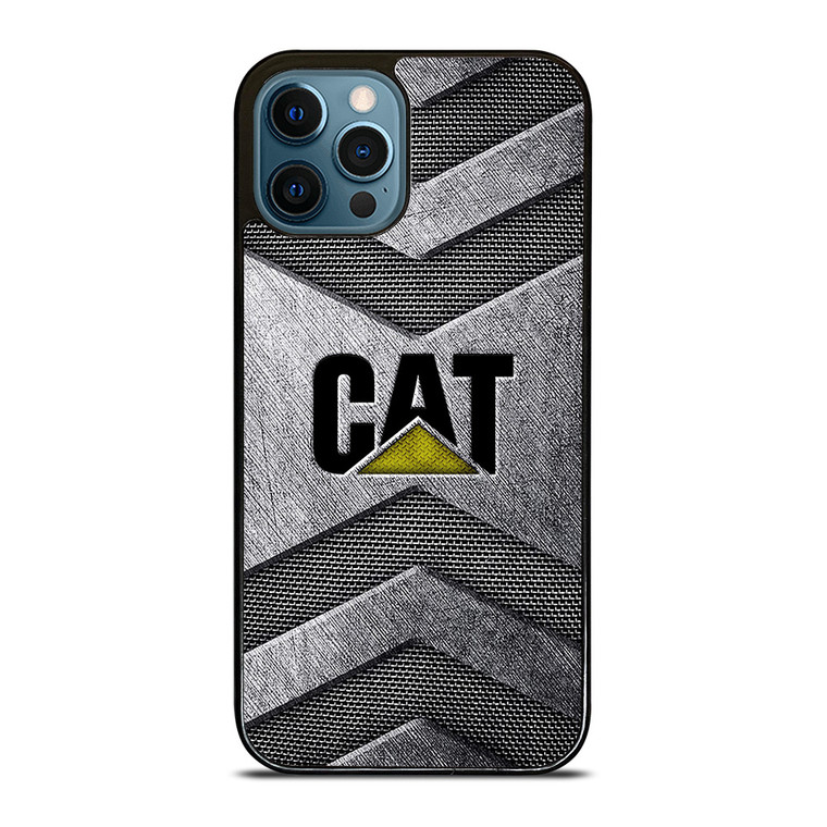 CATERPILLAR TRACTOR CAT METAL LOGO iPhone 12 Pro Max Case