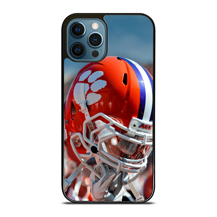 CLEMSON TIGERS ICON ON HELMET iPhone 12 Pro Max Case