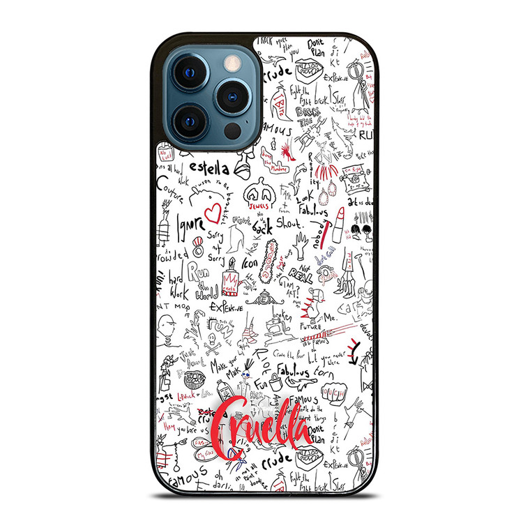 CRUELLA DEVILLE GRAFFITY iPhone 12 Pro Max Case