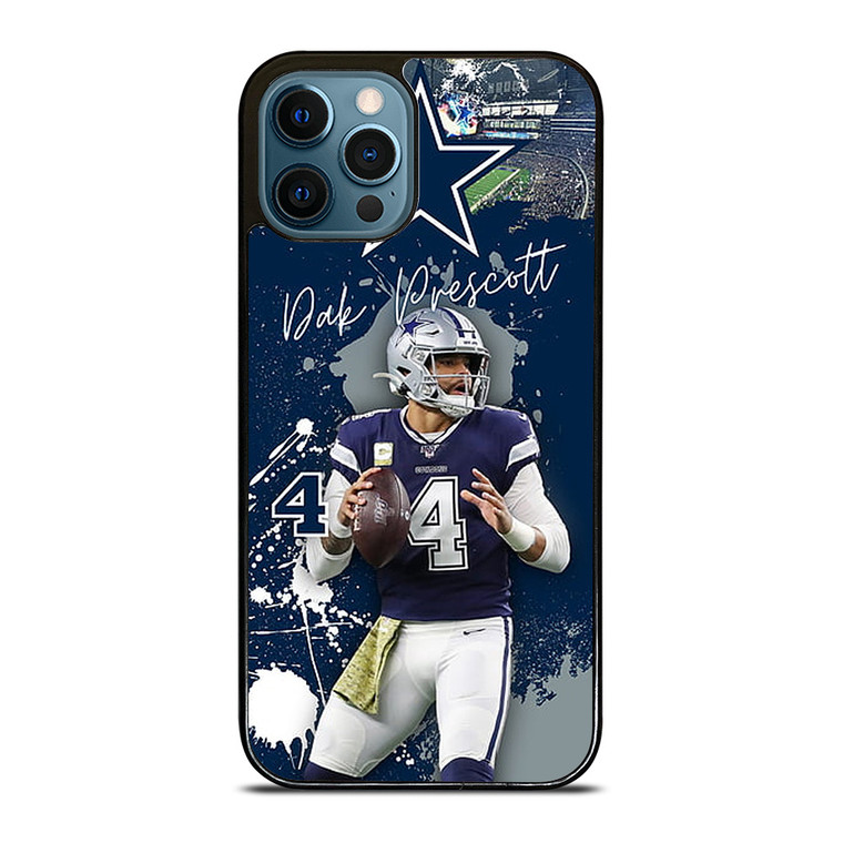 DAK PRESCOTT 4 DALLAS COWBOYS FOOTBALL iPhone 12 Pro Max Case