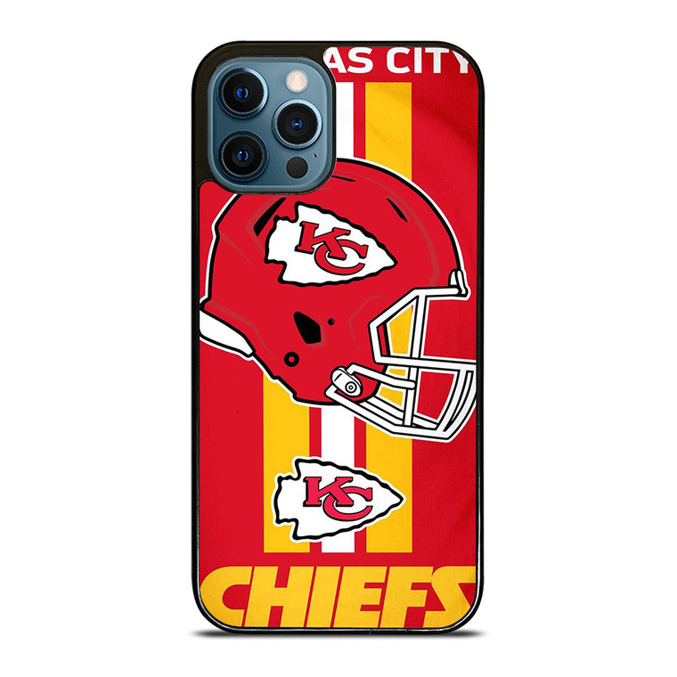 KANSAS CITY CHIEFS HELMET LOGO iPhone 12 Pro Max Case