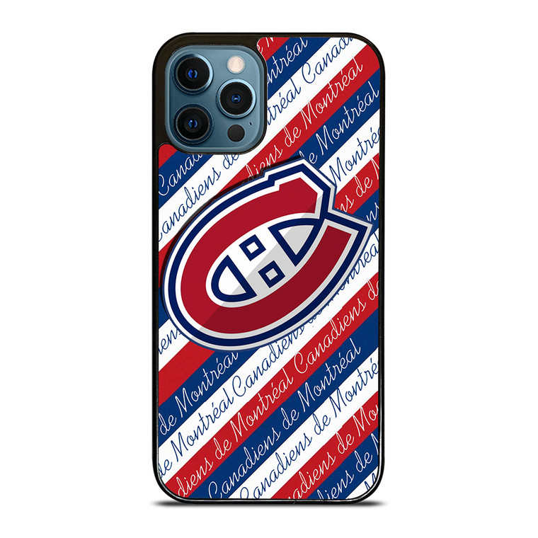 MONTREAL CANADIENS HOCKEY LOGO EMBLEM iPhone 12 Pro Max Case