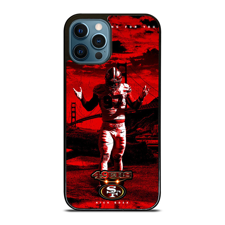 NICK BOSA 97 SAN FRANCISCO 49ERS iPhone 12 Pro Max Case