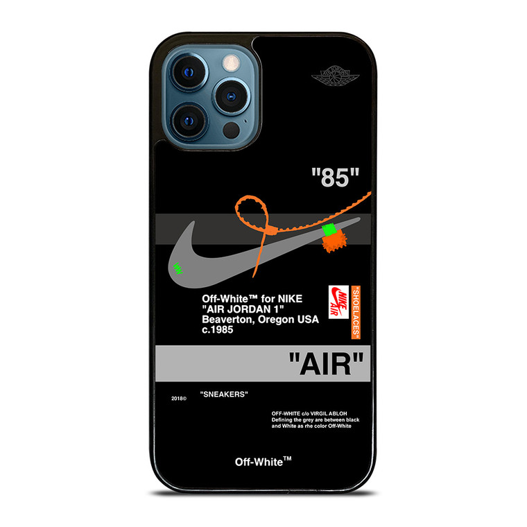 OFF WHITE AIR JORDAN NIKE iPhone 12 Pro Max Case
