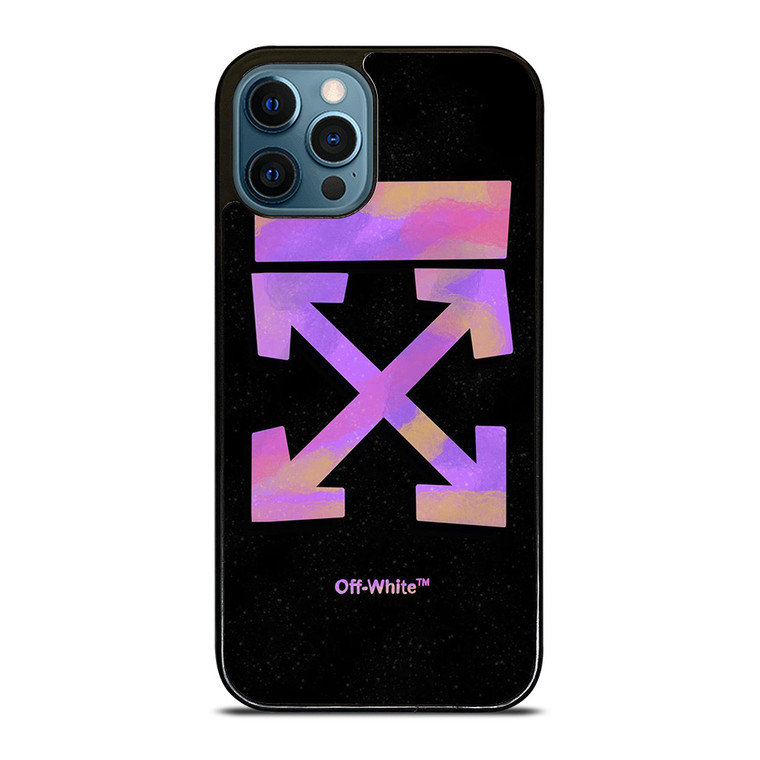 OFF WHITE PURPLE SPRAY iPhone 12 Pro Max Case