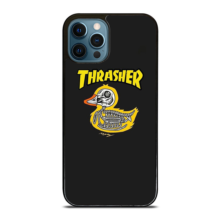 THRASHER SKATEBOARD MAGAZINE DUCK iPhone 12 Pro Max Case THRASHER SKATEBOARD MAGAZINE DUCK iPhone 12 Pro Max Case