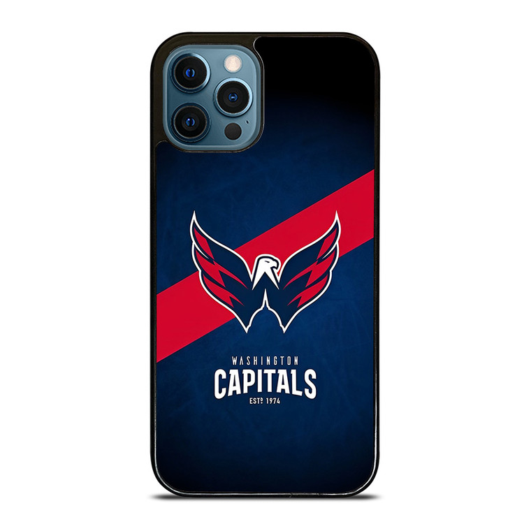 WASHINGTON CAPITALS LOGO NHL HOCKEY CLUB iPhone 12 Pro Max Case