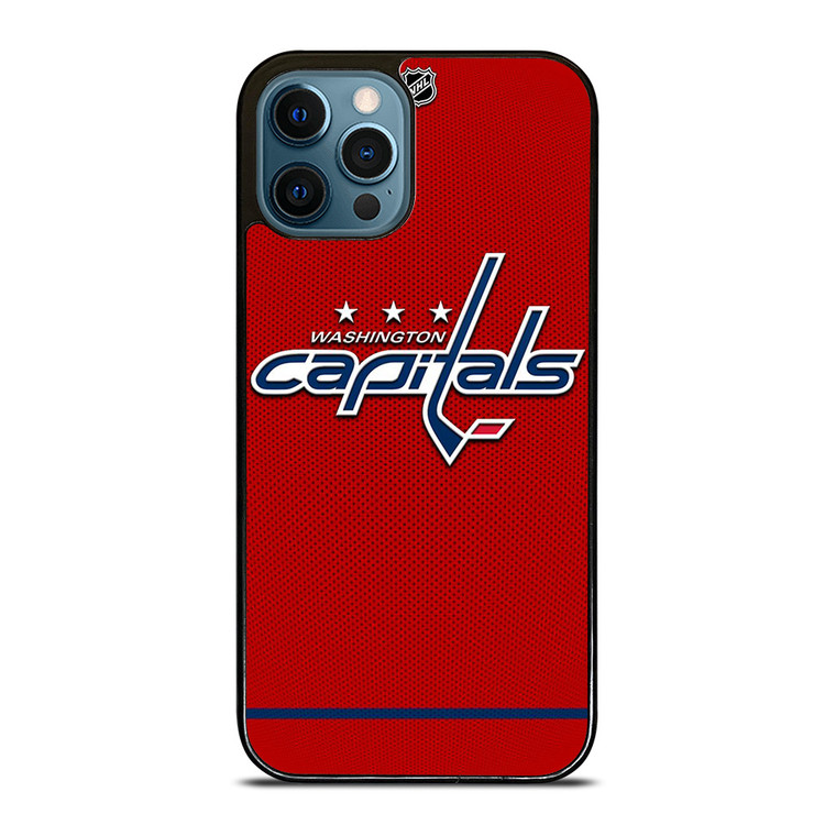 WASHINGTON CAPITALS LOGO NHL HOCKEY TEAM iPhone 12 Pro Max Case