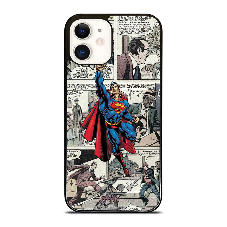 DC SUPERMAN COMIC CLASSIC iPhone 12 Case DC SUPERMAN COMIC CLASSIC iPhone 12 Case