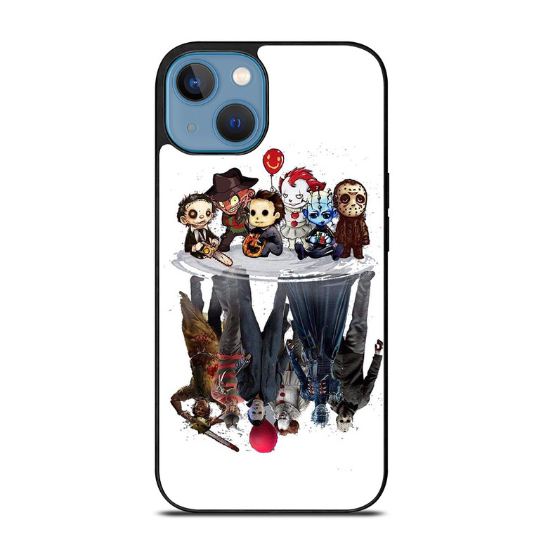HORROR MOVIES FUNNY CHARACTERS iPhone 12 Mini Case