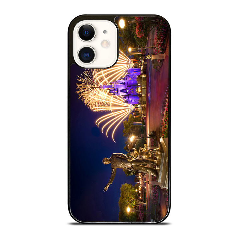 DISNEY CASTLE WALT FIREWORK iPhone 12 Case