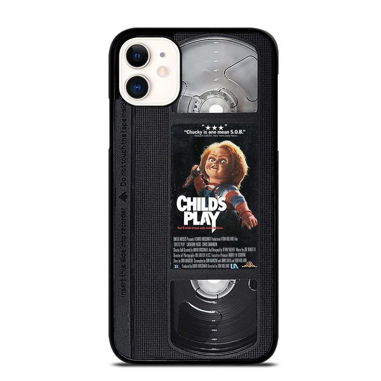 CHUCKY CHILD'S PLAY HORROR TAPE iPhone 11 Case