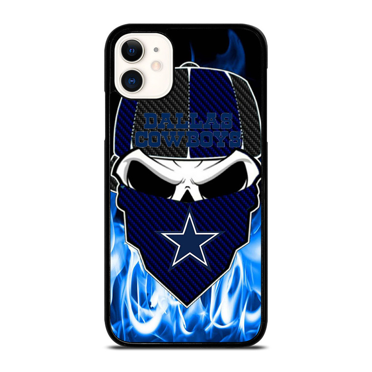 DALLAS COWBOYS SKULL BANDANA iPhone 11 Case