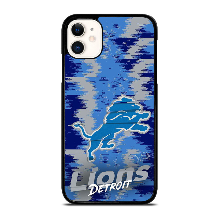 DETROIT LIONS LOGO ICON iPhone 11 Case