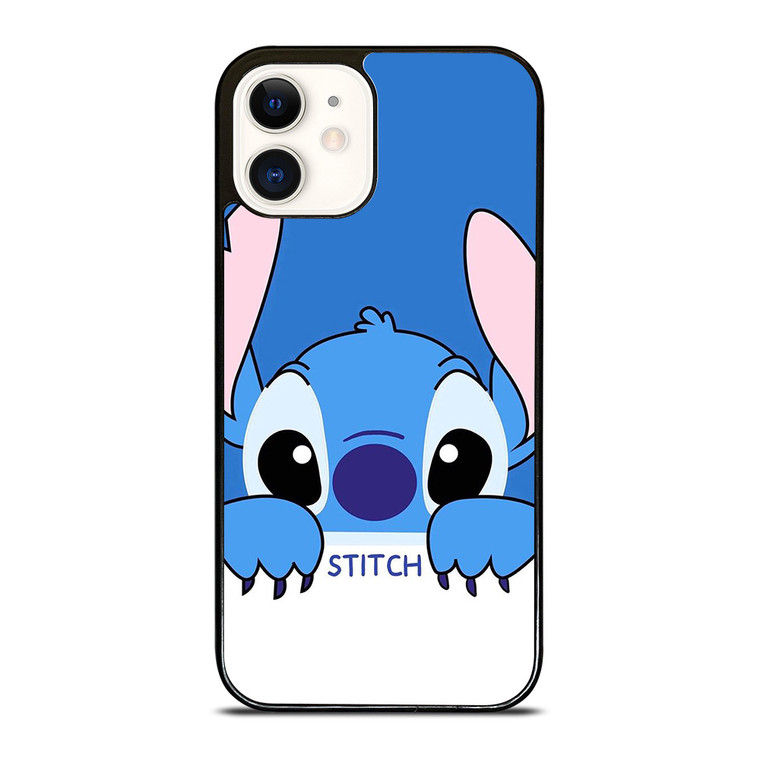 DISNEY STITCH CARTOON SIMPLE FLAT iPhone 12 Case