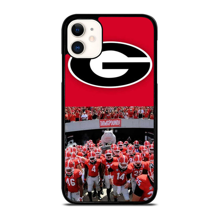 GEORGIA BULDOGS FOOTBALL TEAM iPhone 11 Case