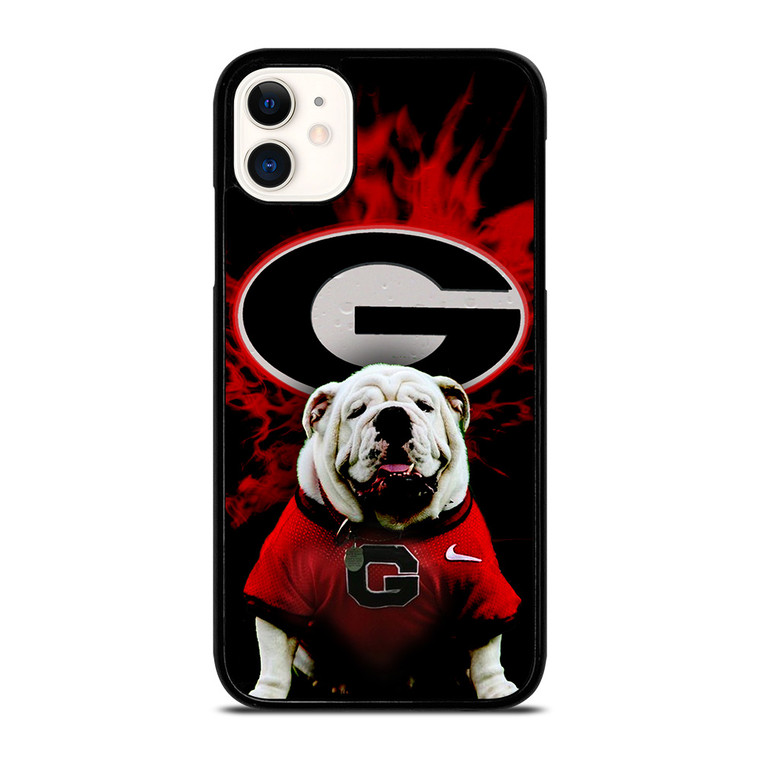 GEORGIA BULDOGS FOOTBALL iPhone 11 Case