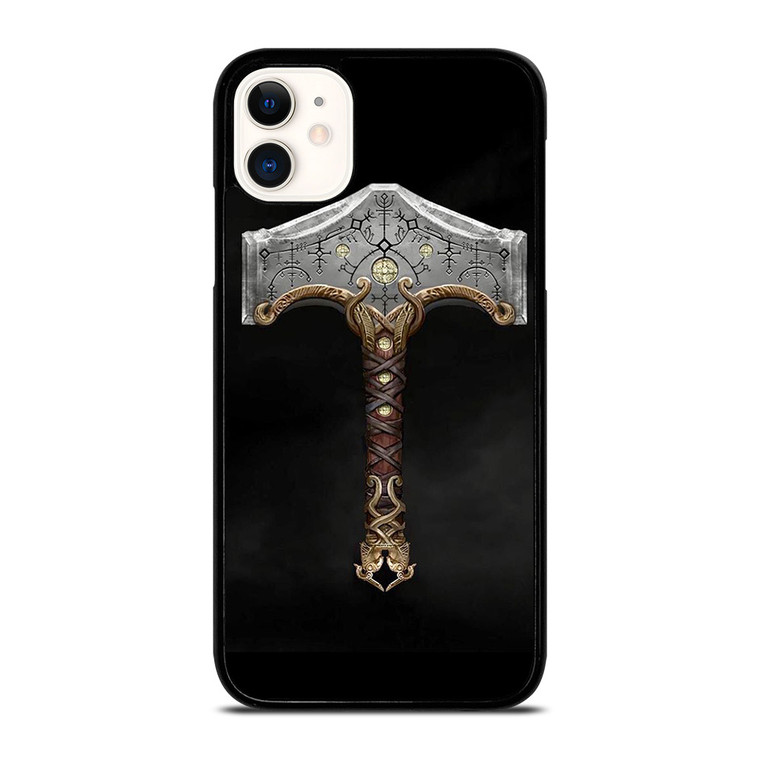GOD OF WAR RAGNAROK HAMMER OF THOR iPhone 11 Case