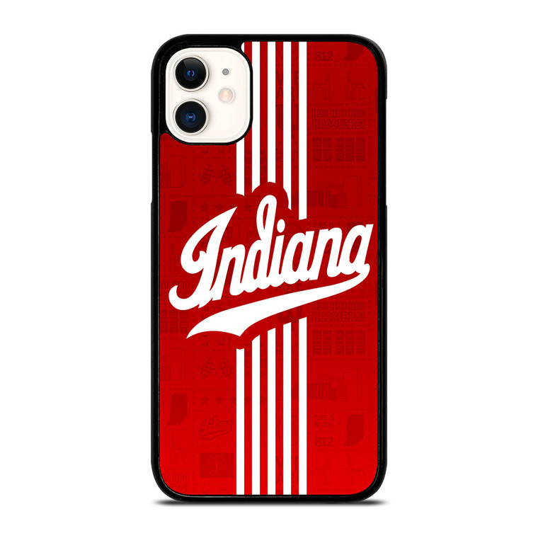 INDIANA HOOSIERS LOGO iPhone 11 Case