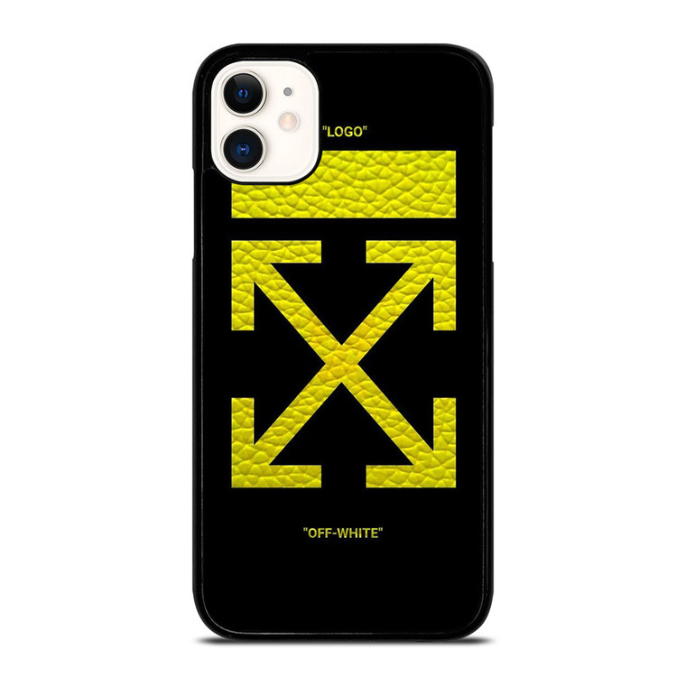 OFFWHITE LOGO YELLOW iPhone 11 Case