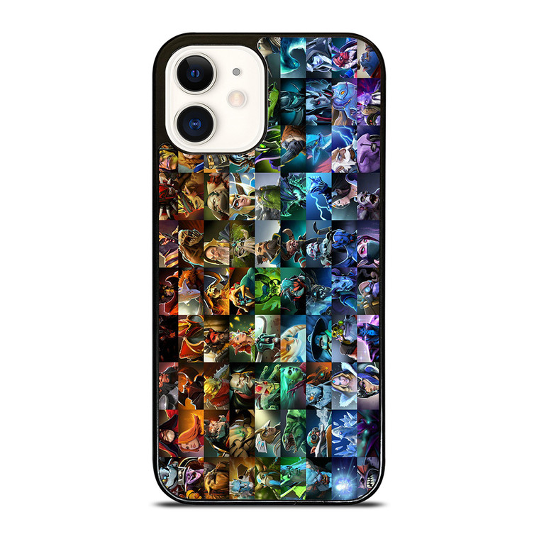 DOTA GAME ALL CHARACTER iPhone 12 Case