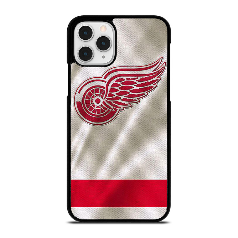 DETROIT RED WINGS HOCKEY TEAM JERSEY LOGO iPhone 11 Pro Case