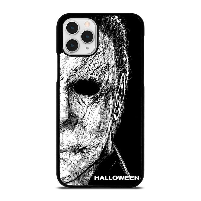 MICHAEL MYERS FACE HALLOWEEN FACE ART iPhone 11 Pro Case
