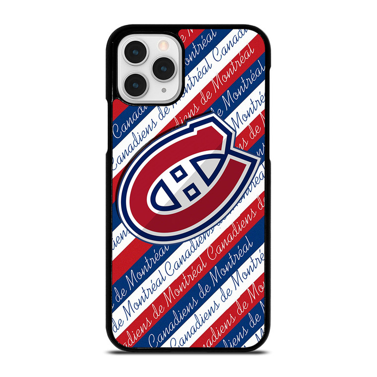 MONTREAL CANADIENS HOCKEY LOGO EMBLEM iPhone 11 Pro Case