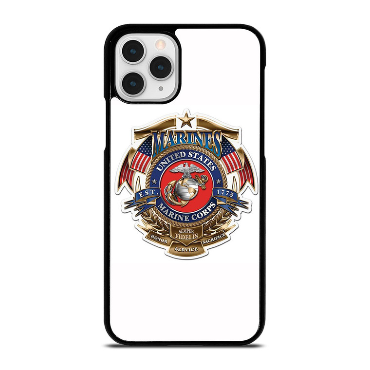 USMC US MARINE SEAL CORPS LOGO EMBLEM iPhone 11 Pro Case