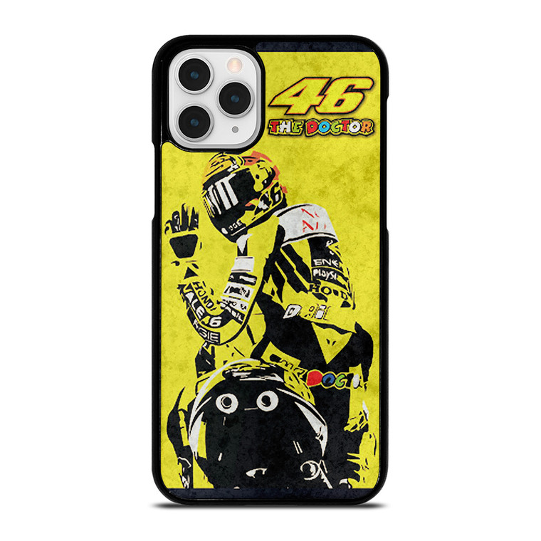 VALENTINO ROSSI THE DOCTOR 46 MOTOGP LEGEND iPhone 11 Pro Case