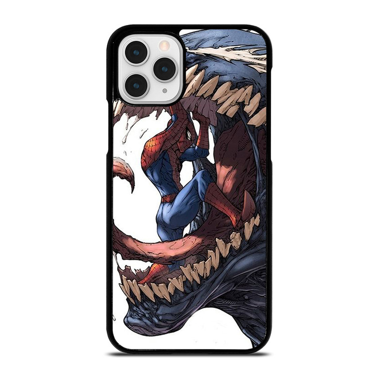 VENOM VS SPIDERMAN MARVEL CARTOON iPhone 11 Pro Case