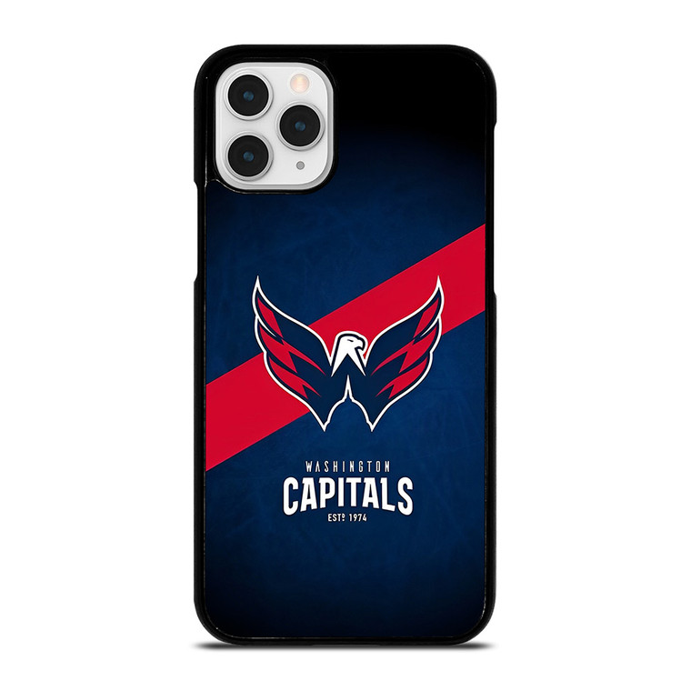 WASHINGTON CAPITALS LOGO NHL HOCKEY CLUB iPhone 11 Pro Case