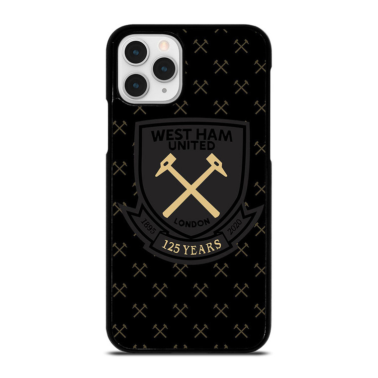 WEST HAM UNITED BLACK LOGO iPhone 11 Pro Case