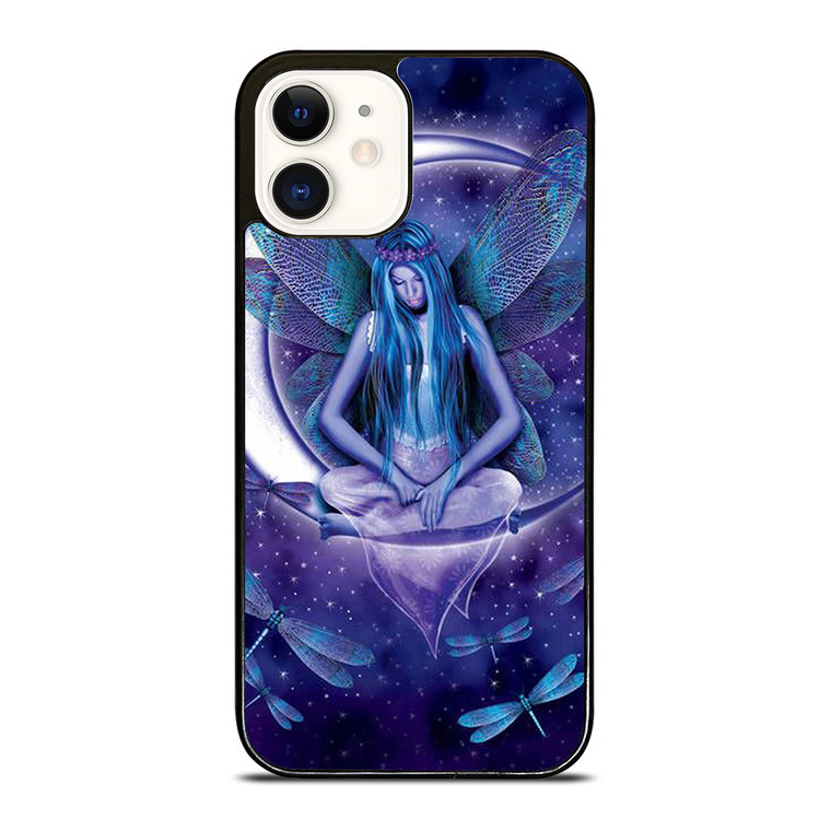 FAIRY DRAGONFLIES ON THE MOON iPhone 12 Case