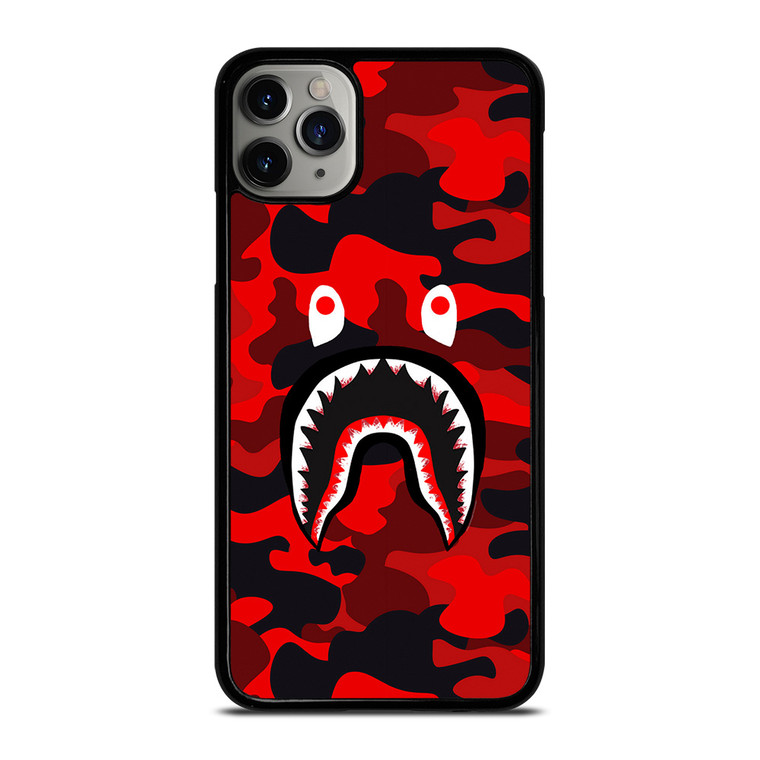CAMO BAPE RED iPhone 11 Pro Max Case
