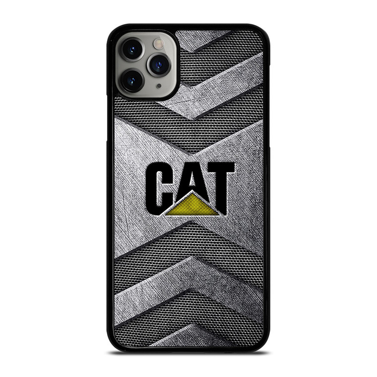 CATERPILLAR TRACTOR CAT METAL LOGO iPhone 11 Pro Max Case CATERPILLAR TRACTOR CAT METAL LOGO iPhone 11 Pro Max Case