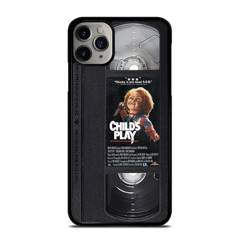 CHUCKY CHILD'S PLAY HORROR TAPE iPhone 11 Pro Max Case