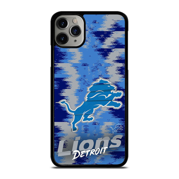DETROIT LIONS LOGO ICON iPhone 11 Pro Max Case