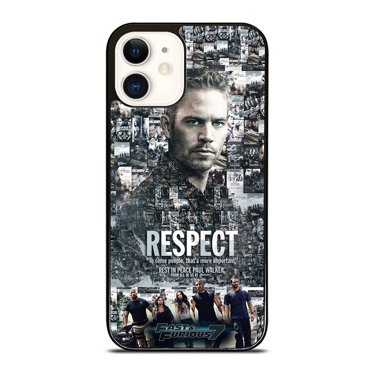FAST FURIOUS 7 PAUL WALKER iPhone 12 Case