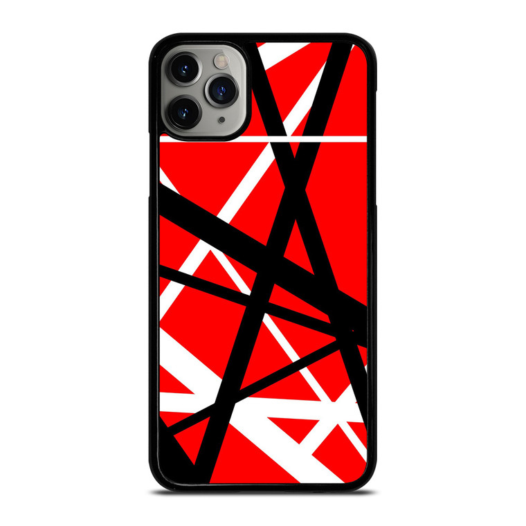 EDDIE VAN HALEN GUITAR STRIPES PATTERN iPhone 11 Pro Max Case