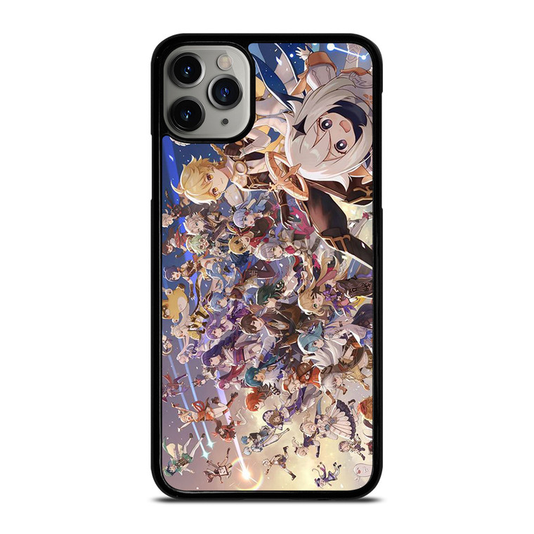 GENSHIN IMPACT ALL GAME CHARACTERS iPhone 11 Pro Max Case