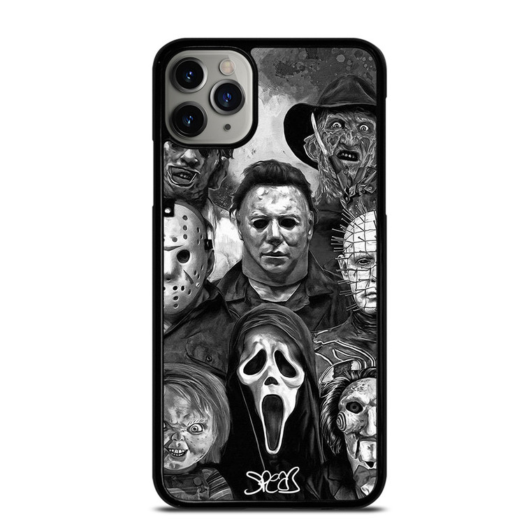 HORROR MOVIES CHARACTERS iPhone 11 Pro Max Case