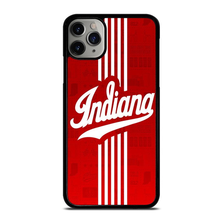 INDIANA HOOSIERS LOGO iPhone 11 Pro Max Case